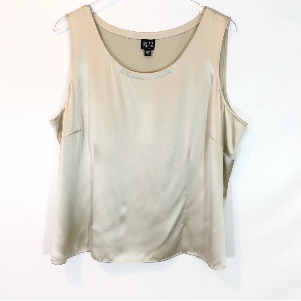 Eileen Fisher Satin Silk Charmeuse Size 2X
